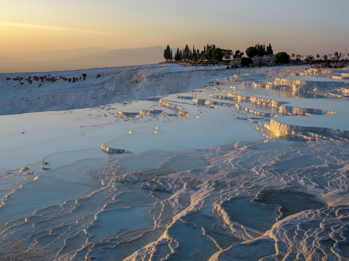 Pamukkale in Denizli / Turkey.